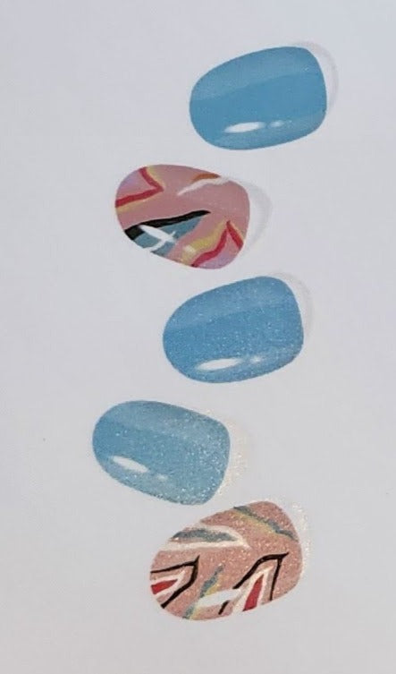 ocean sands nail sticker