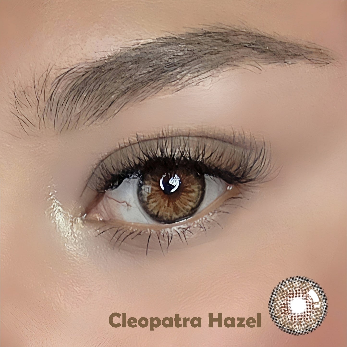 Meetone Cleopatra Hazel Contact Lenses