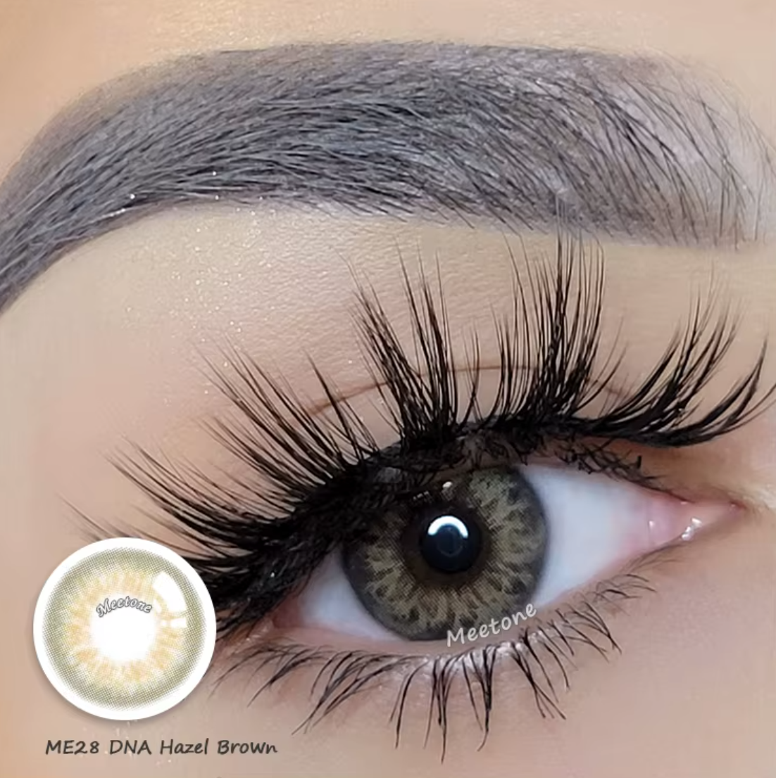 DNA Hazel Brown Contact Lens