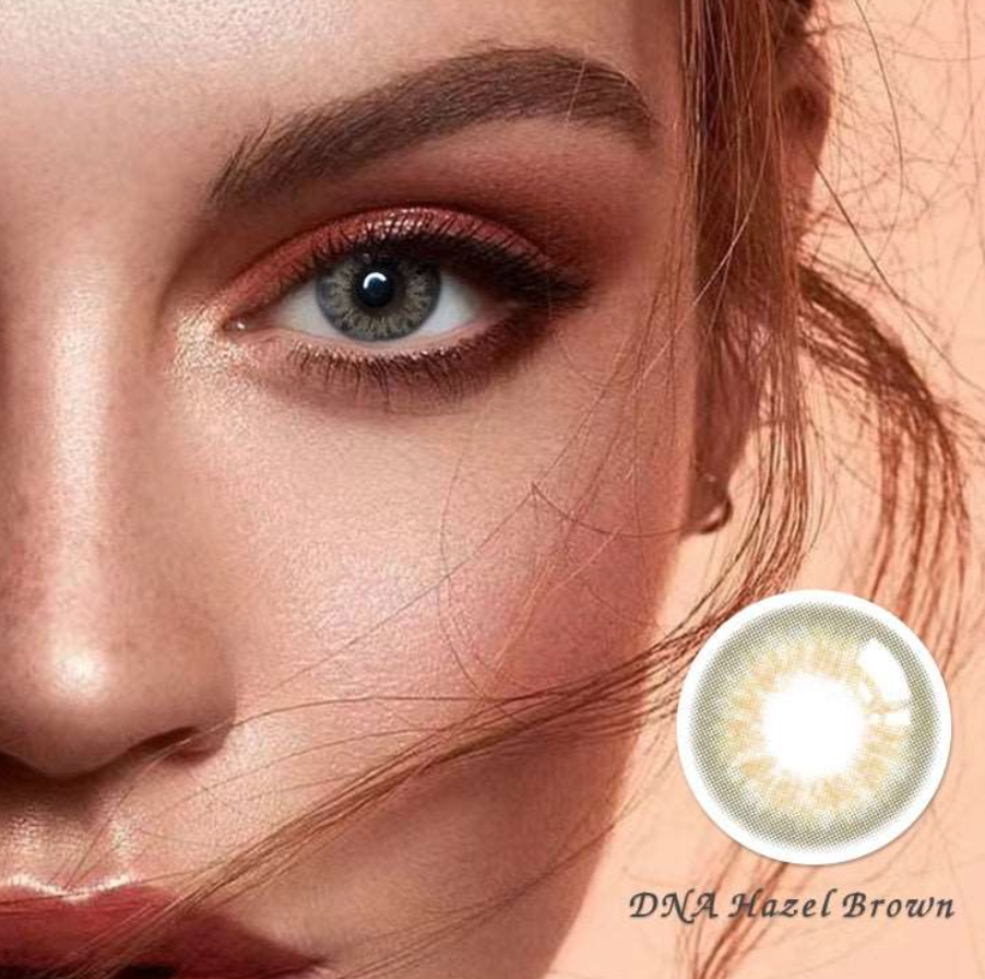 DNA Hazel Brown Contact Lens