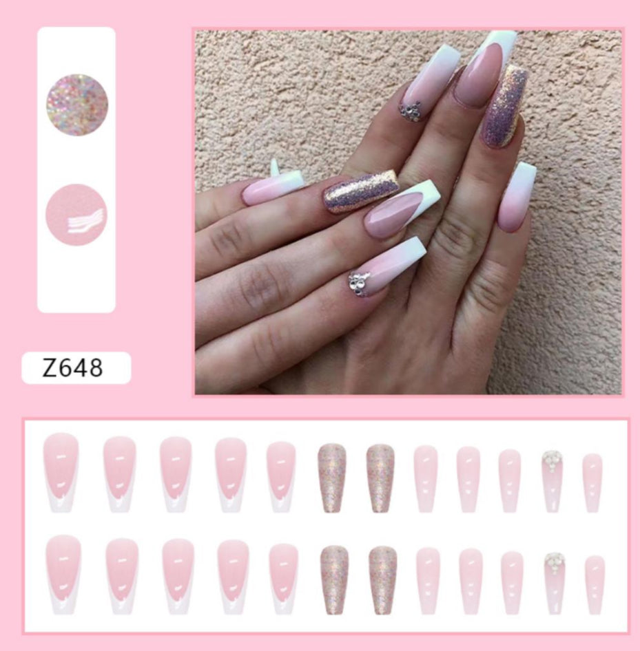 Take me to Prom Press On Nails