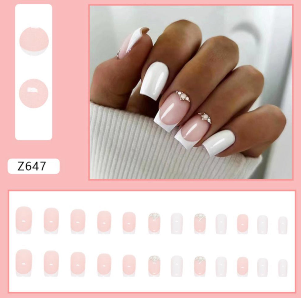 Let’s Get Married Press On Nails - 3D