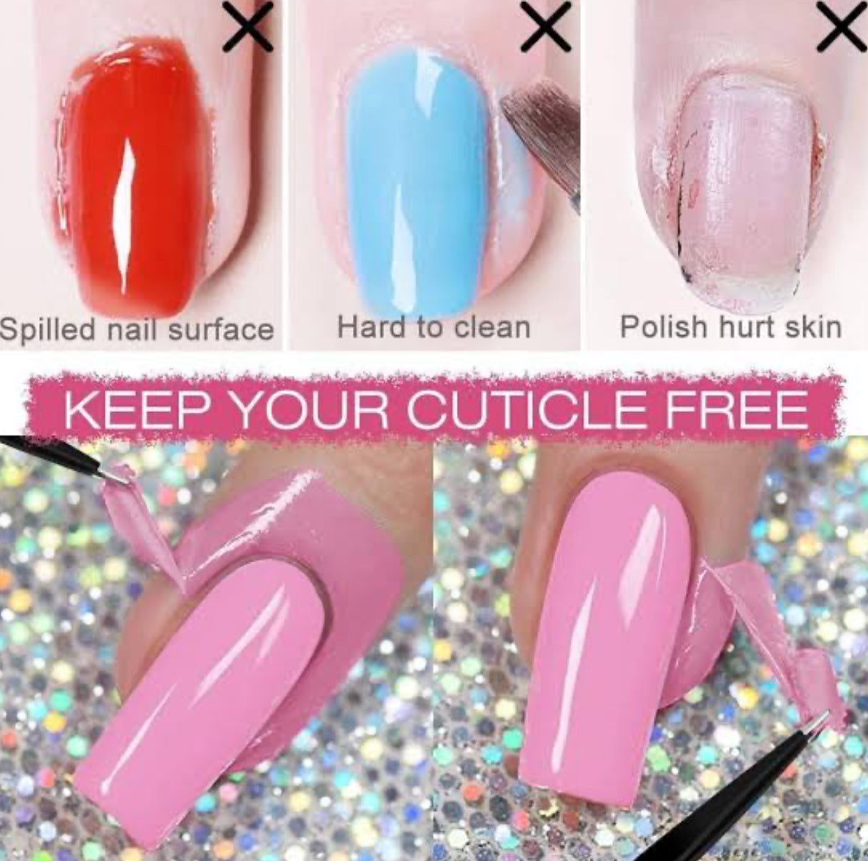 Latex Nail Tape