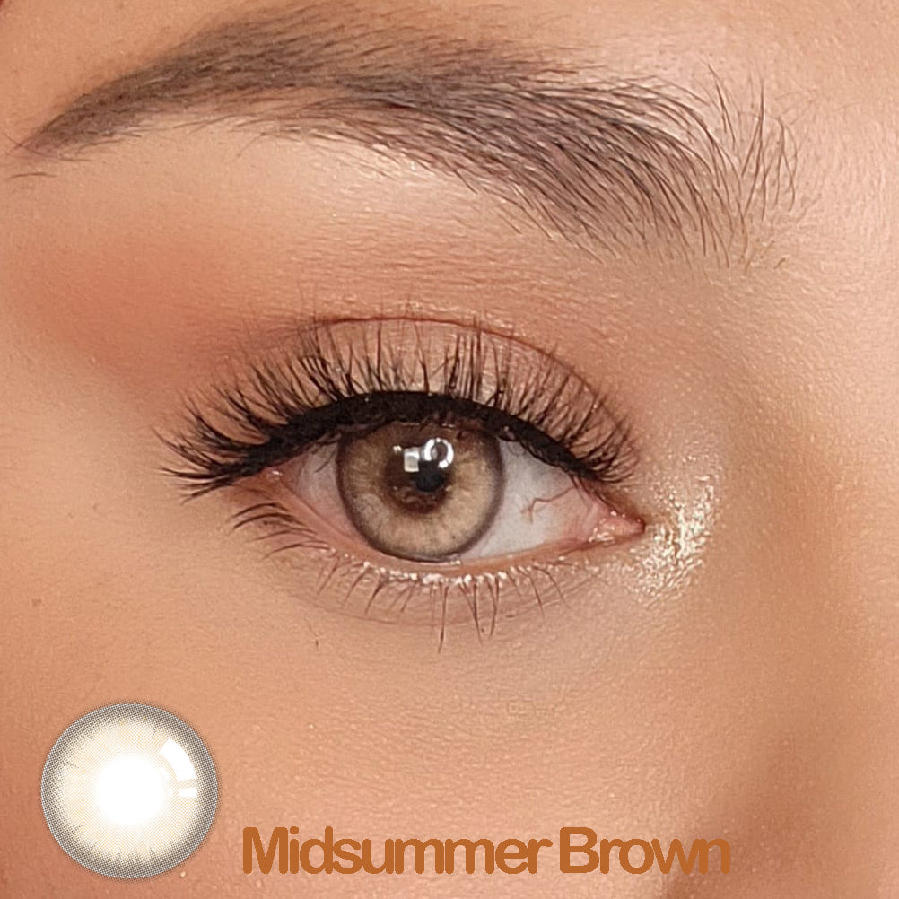 Meetone Midsummer Brown Contact Lenses