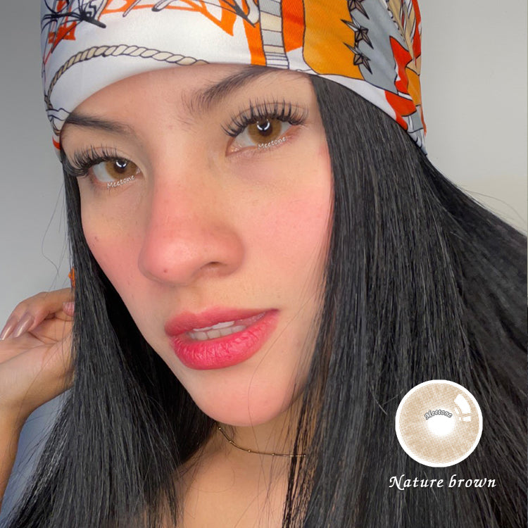Meetone Nature Brown Yearly Contact Lens