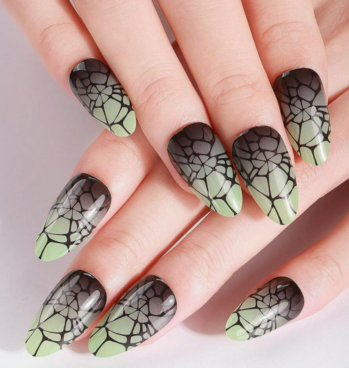 Spooky Webs Gel Nail Strips