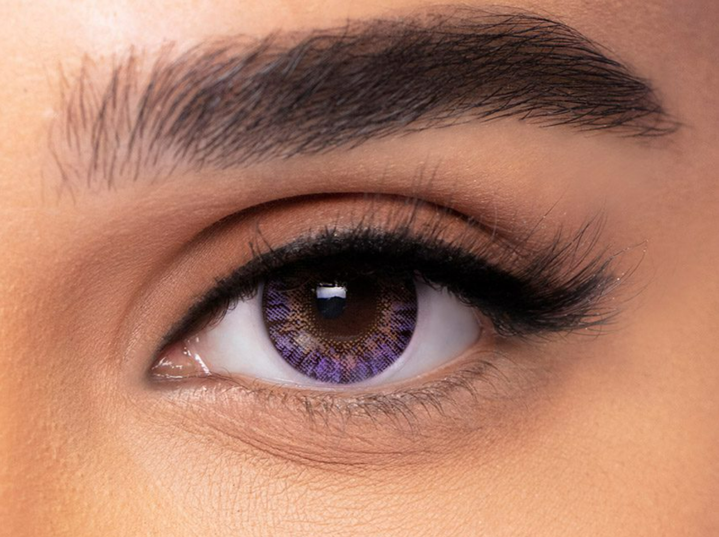Amethyst Yearlies Colored Contact Lens