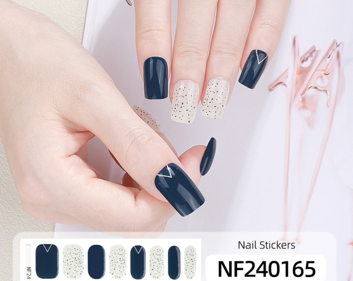 Polka Eclipse Semi Cured Gel Nail Wrap