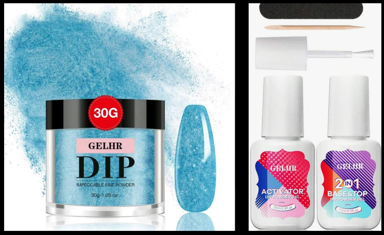 GELHR Dip Powder Starry Ocean Shimmer 30g