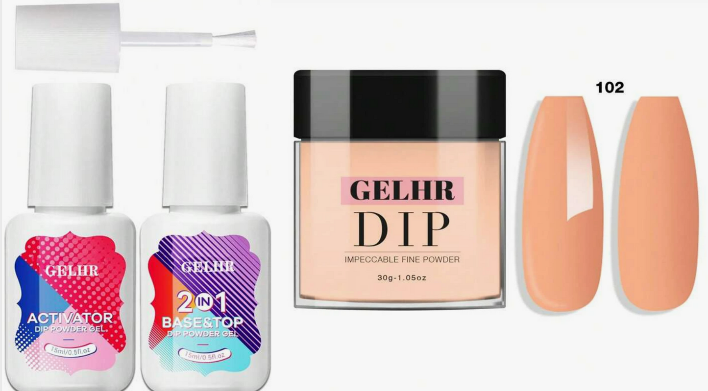 GELHR Dip Powder Caramel 30g