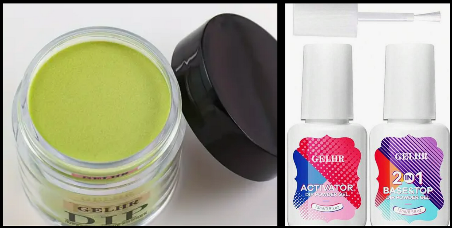 GELHR Dip Powder Spring Green