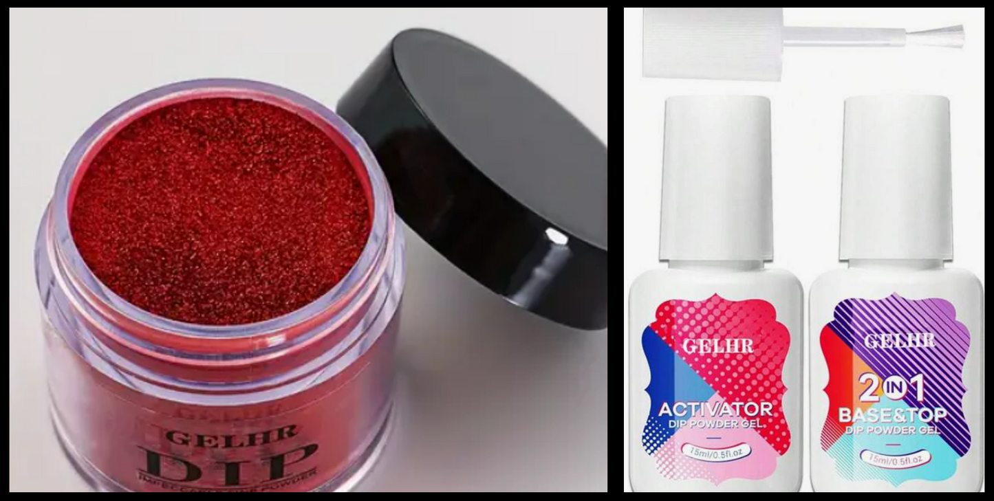 GELHR Starter Kit - Red Sparkle