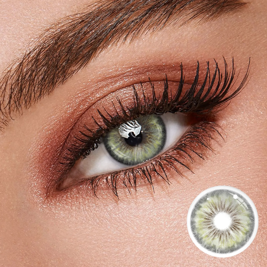Meetone Cleopatra Green Contact Lenses