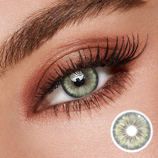 Meetone Cleopatra Green Contact Lenses