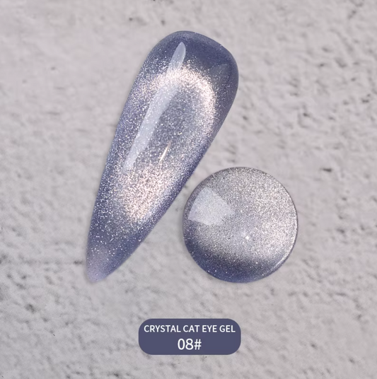 Crystal Aquamarine Cat Eye Gel