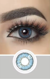 Egypt Blue Yearly Colored Contact Lens