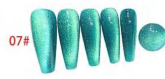 Classic Emerald Pearl Magnetic Cat Eye Gel