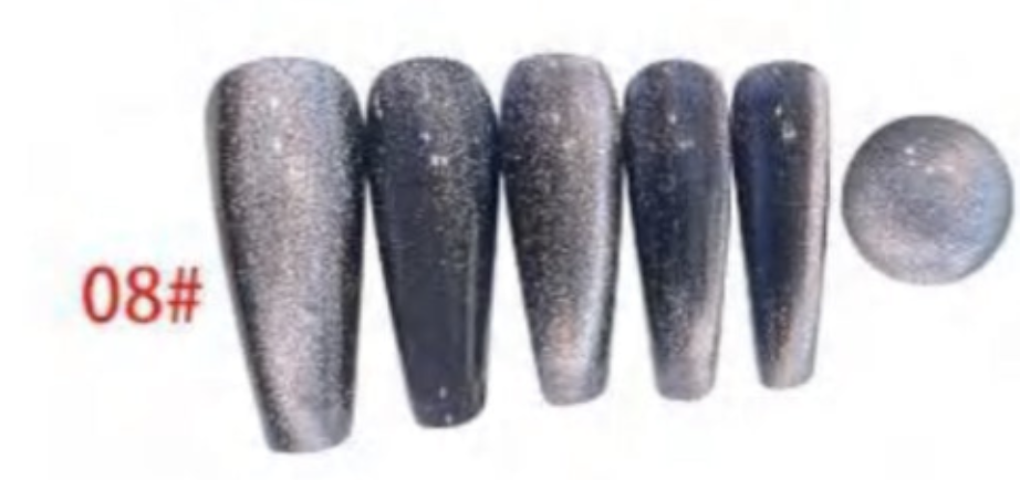 Slate Emerald Pearl Magnetic Cat Eye Gel
