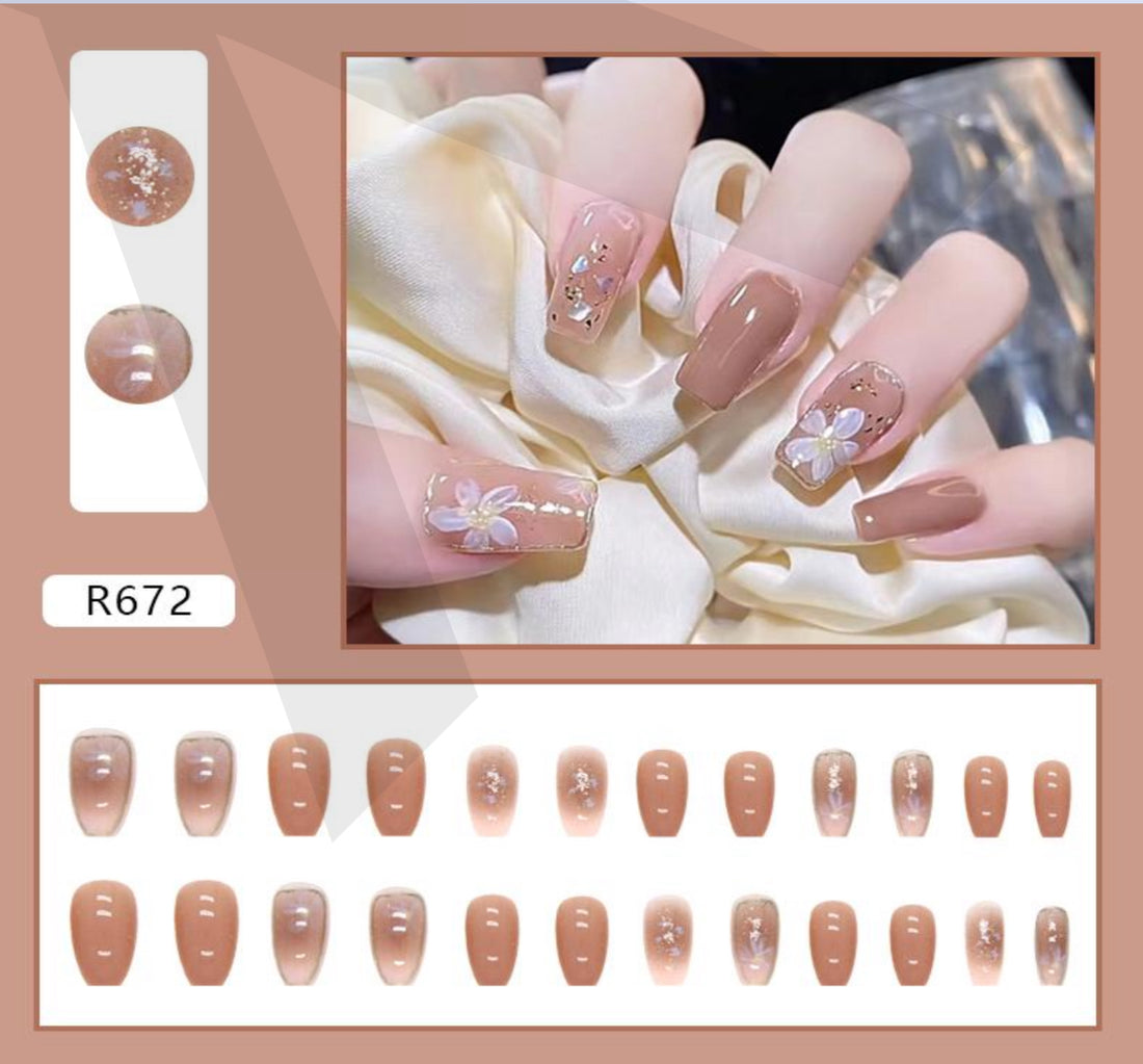 Barbie Bling Press On Nails