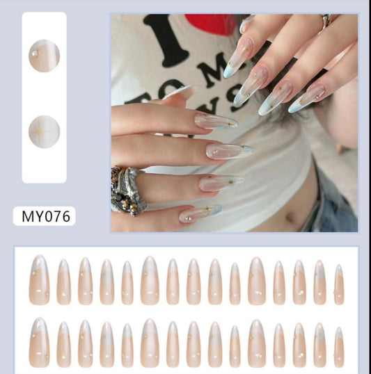 Meet Me Under The Stars Press On Nails
