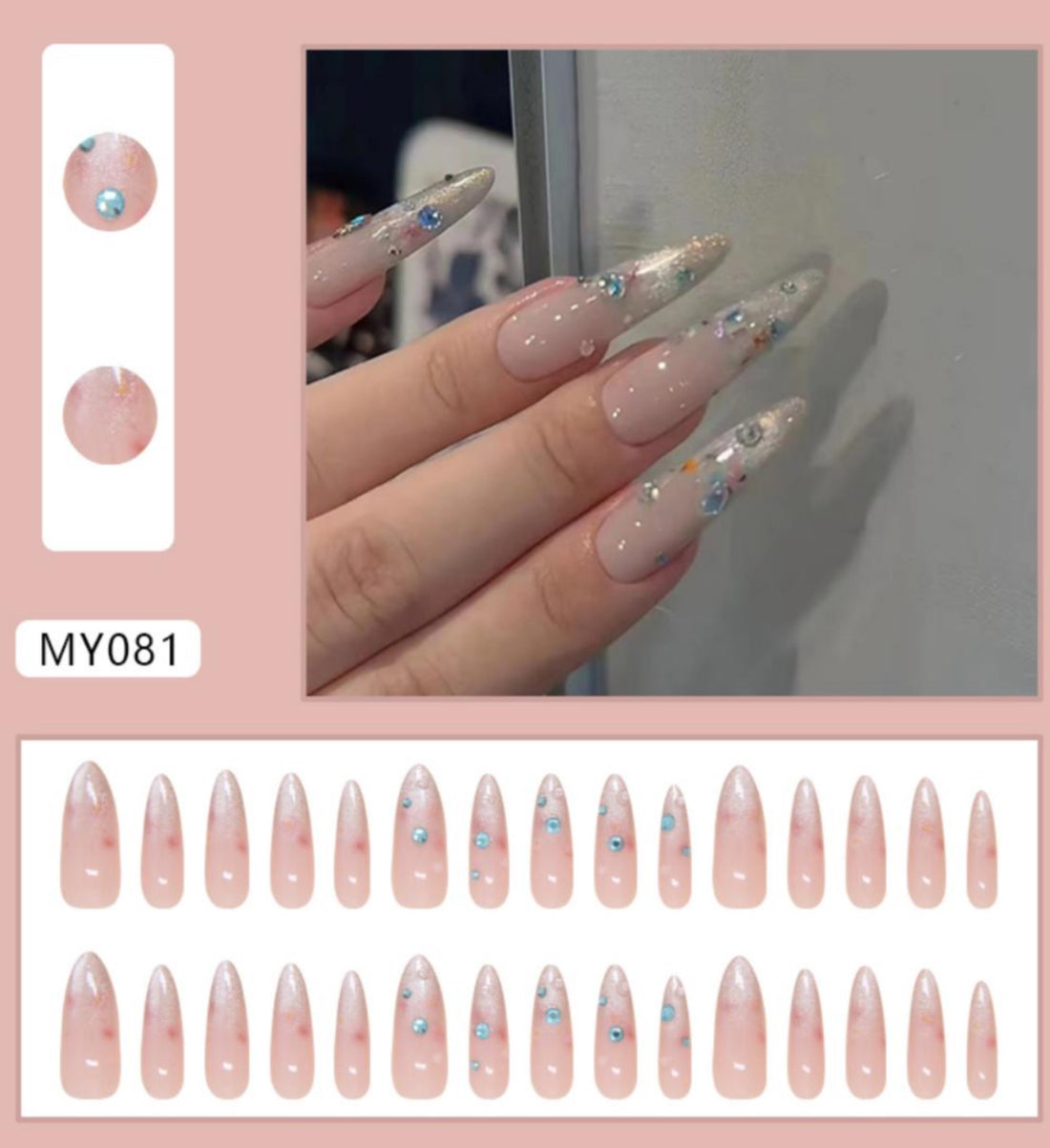 Dreamy Press On Nails