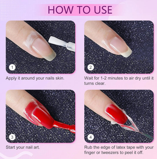 Latex Nail Tape