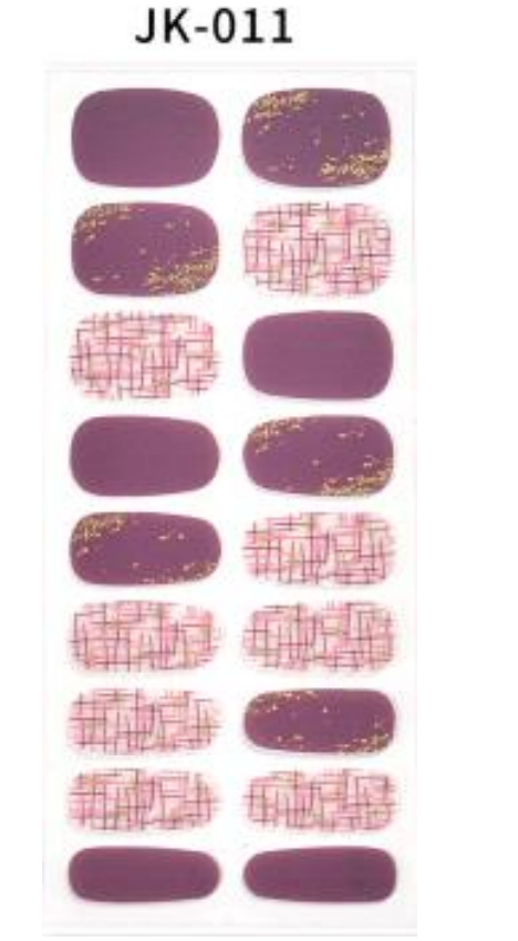 gel nail stickers