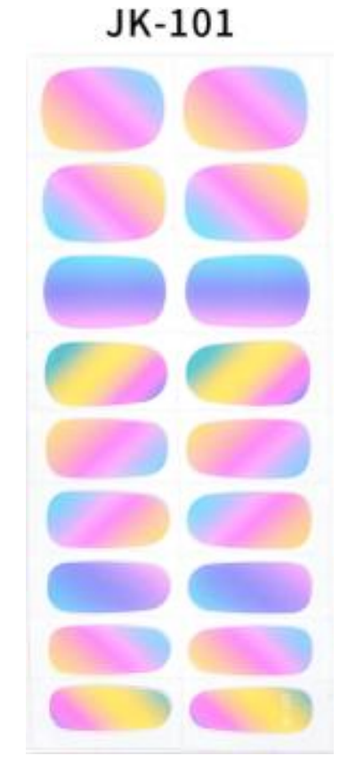 Tropical Punch Gel Nail Wrap