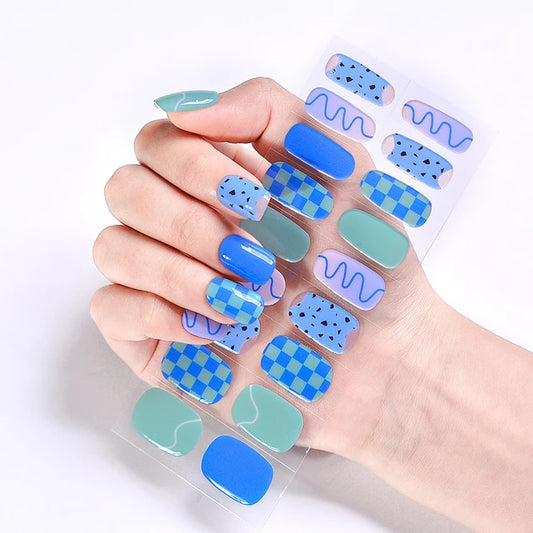 Surf's Up Gel Nail Sticker