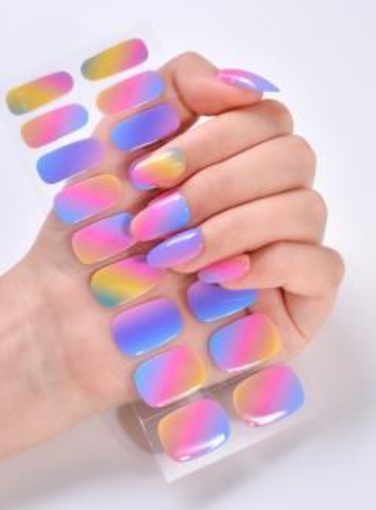 Tropical Punch Gel Nail Wrap