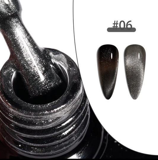 Russet Flame Obsidian Magnetic Cat Eye Gel