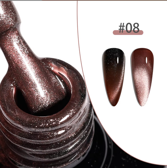 Russet Flame Rosewood Magnetic Cat Eye Gel