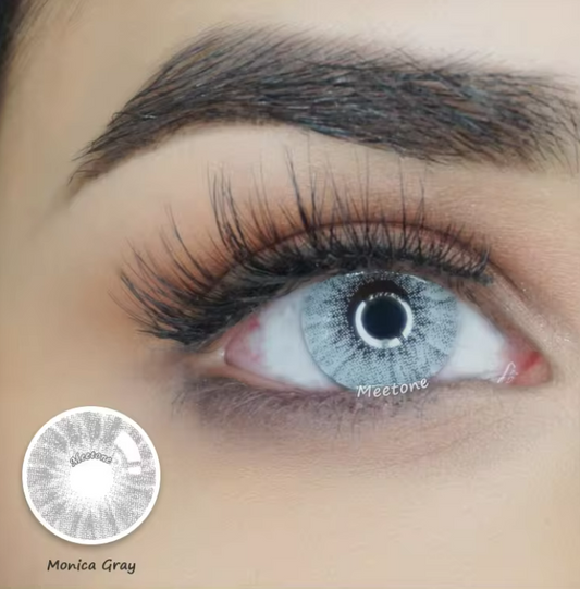 Meetone Monica Grey Yearly Contact Lens