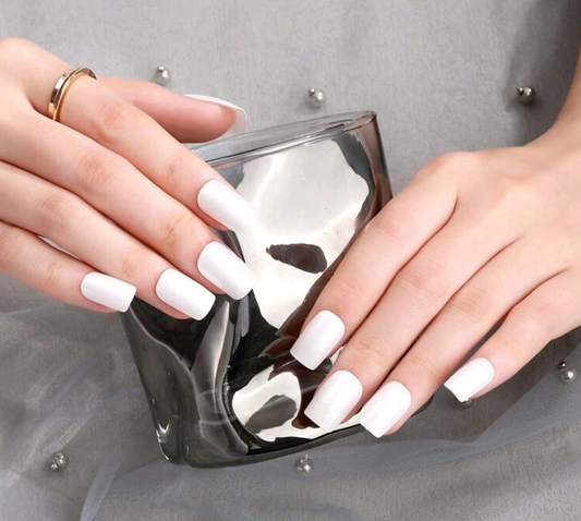 White Gel Nail Wraps