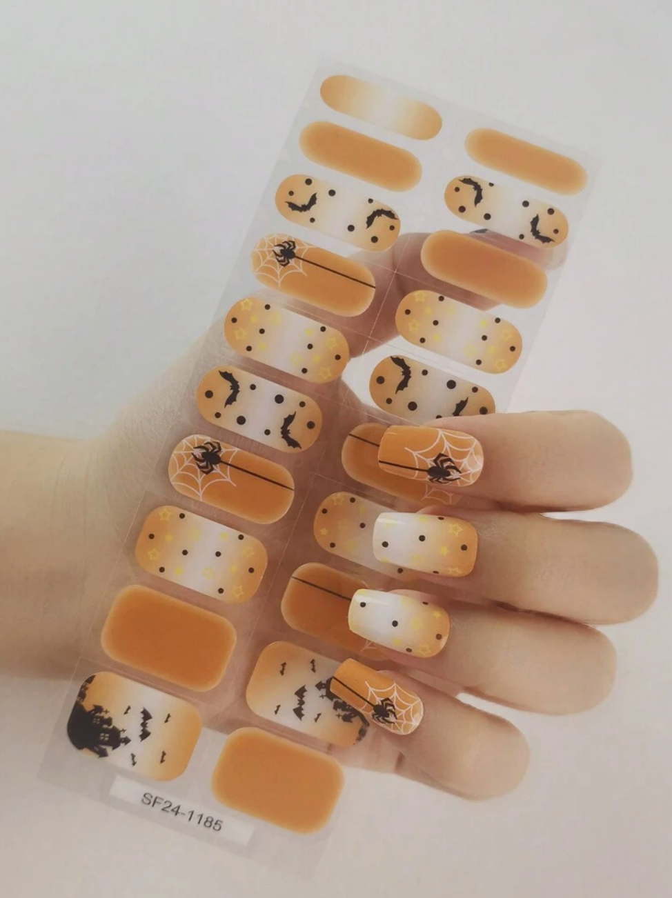 Haunted Halloween Gel Nail Strips