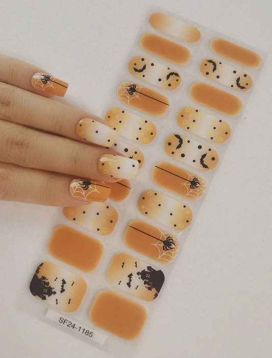 Haunted Halloween Gel Nail Strips