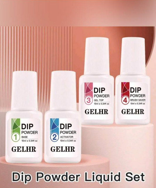 GELHR Dip Powder Top Coat - Step 3