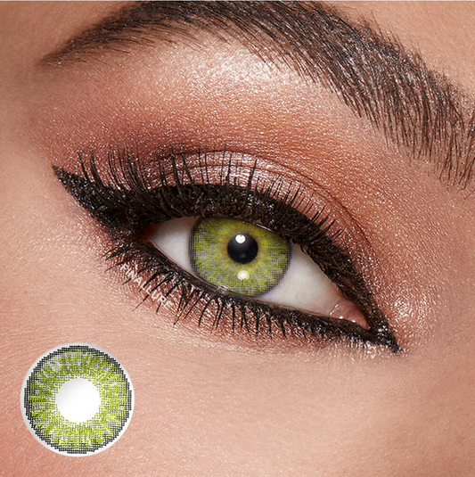 Gemstone Green Yearlies Colored Contact Lens