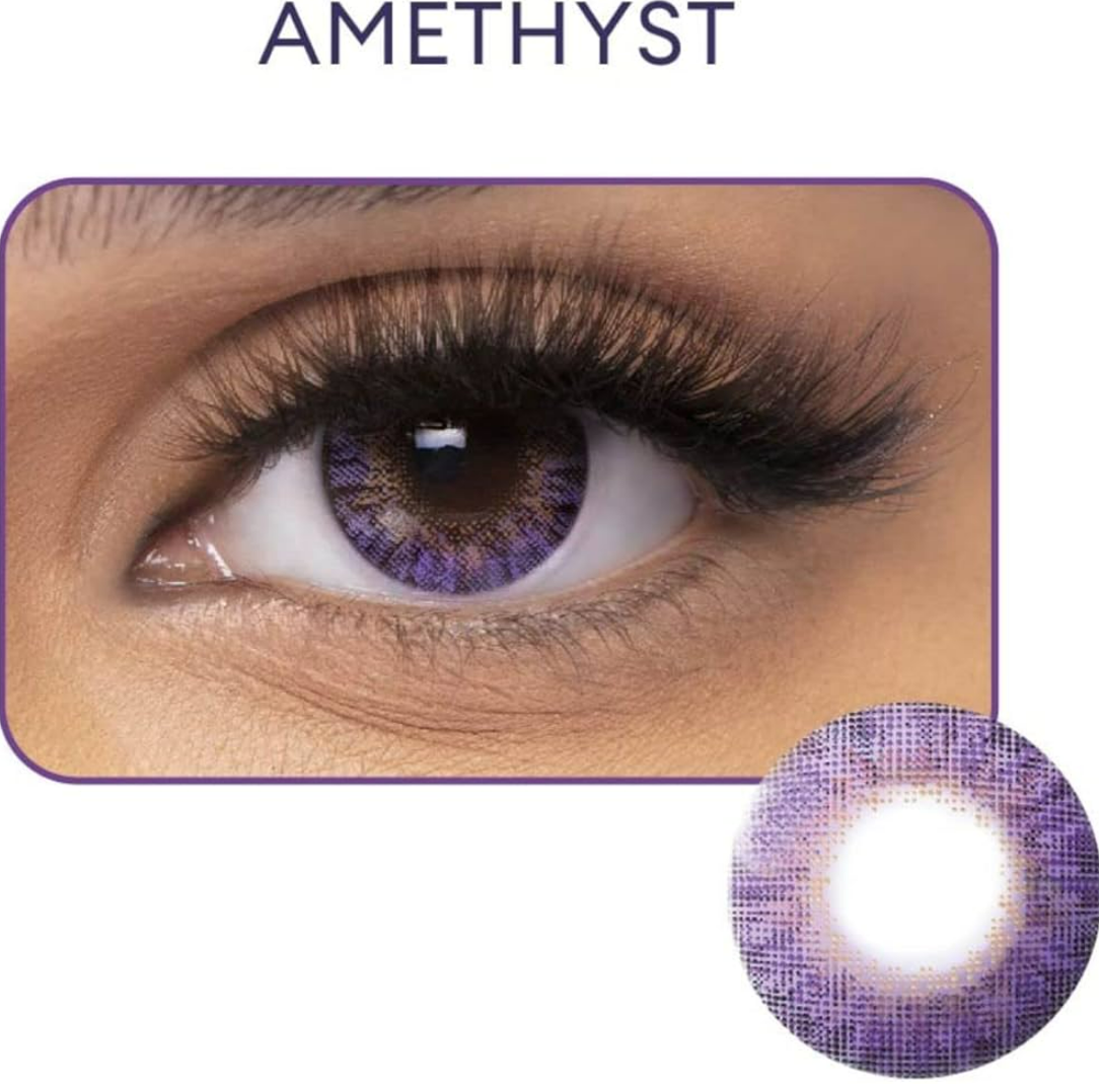 Amethyst Yearlies Colored Contact Lens