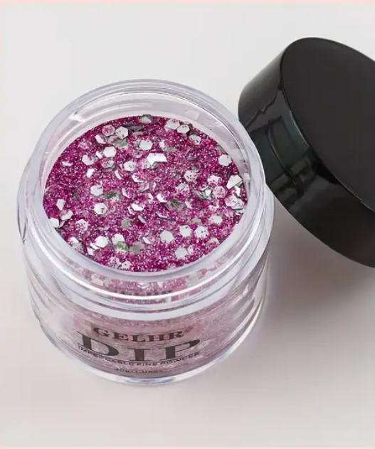 GELHR Dip Powder Glittery Pink 30g