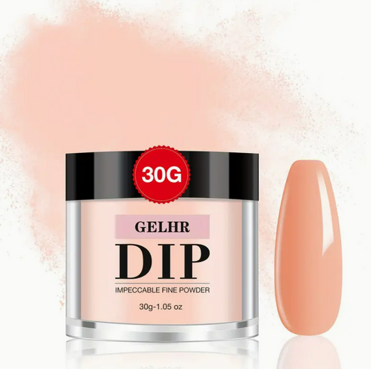 GELHR Dip Powder Peach Macaroon