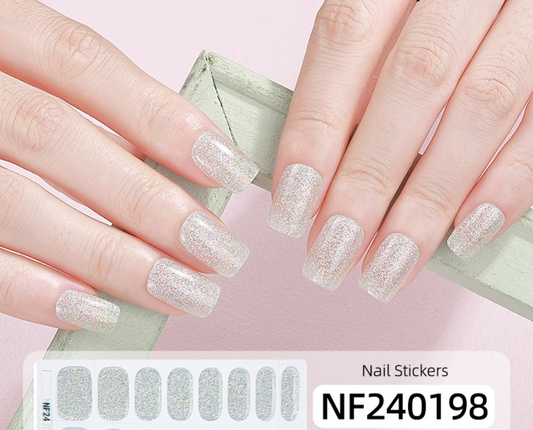 Sparkle Storm Semi Cured Gel Nail Sticker