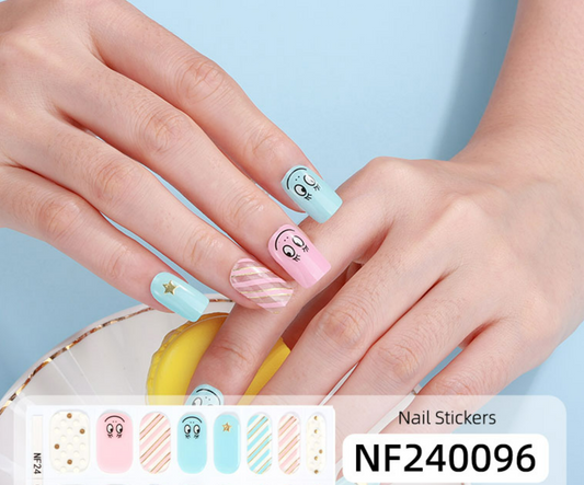 Mood Pop Semi Cured Gel Nail Stickers