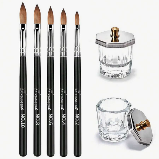 6 Piece Nail Art Set