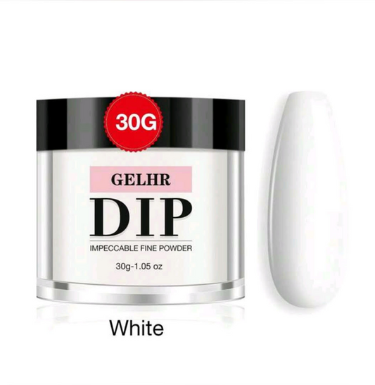 GELHR Dip Powder White 30g