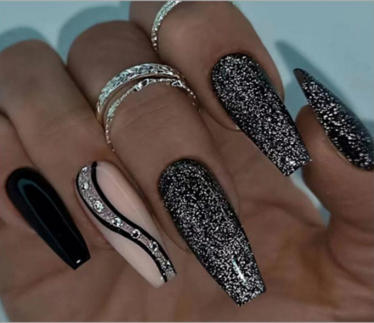 Disco Nights Press On Nails