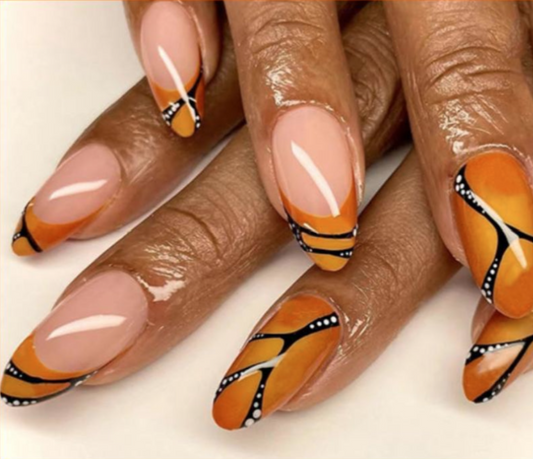 Mystic Butterflies Press On Nails
