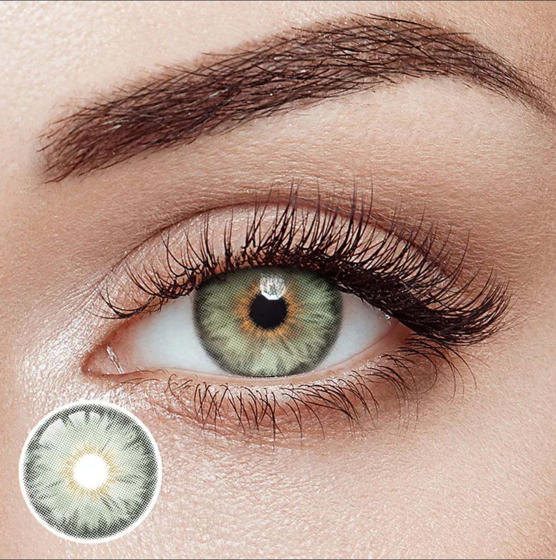 Meetone Siri Green Contact Lenses